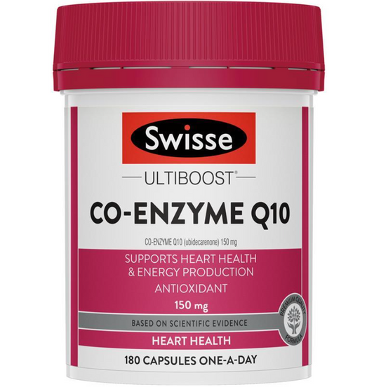 Swisse輔酶Q10心臟寶膠囊180粒