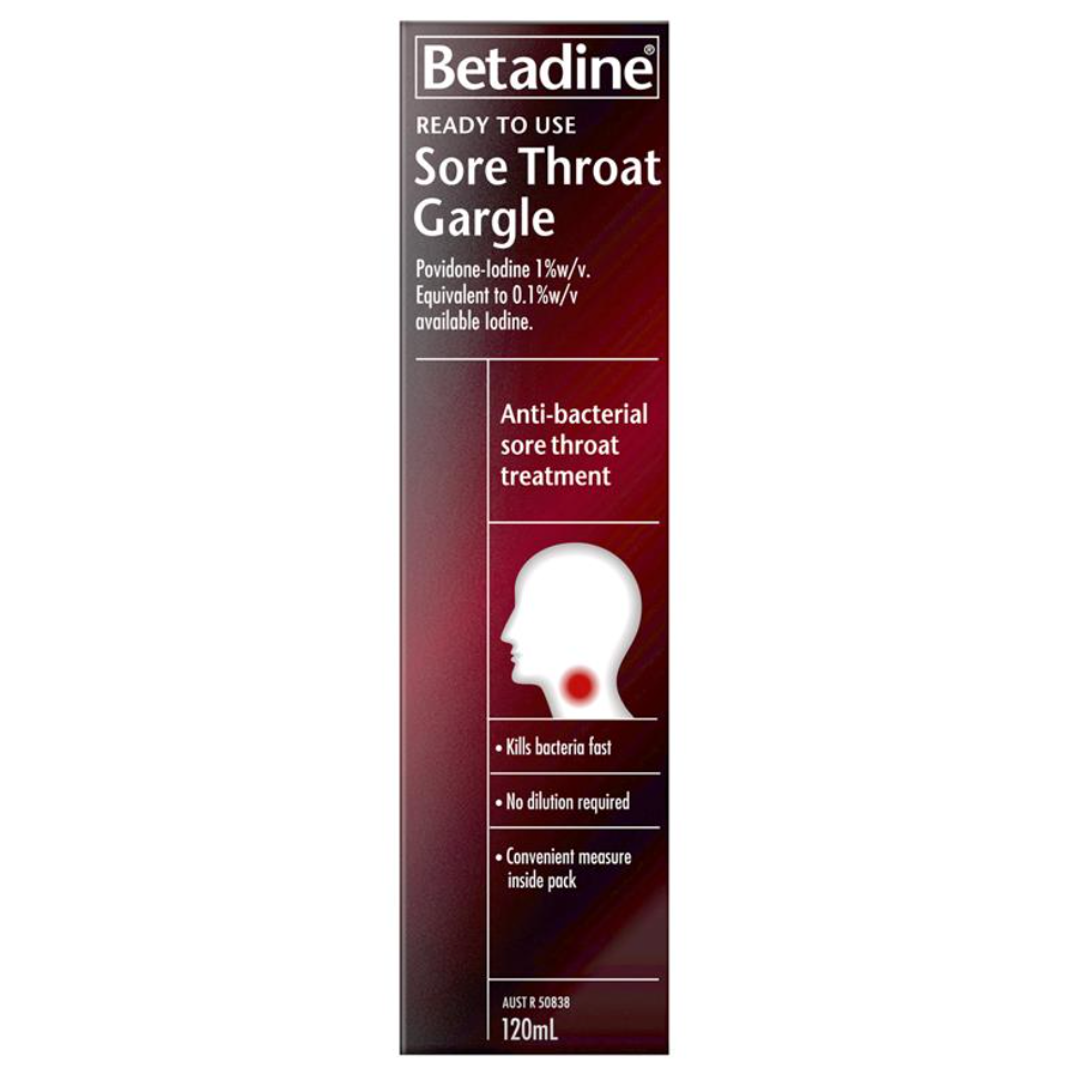 Betadine 消炎殺菌漱喉水(含量杯)120ml