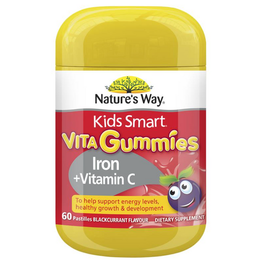 Nature's Way 佳思敏兒童維生素C+鐵軟糖60粒