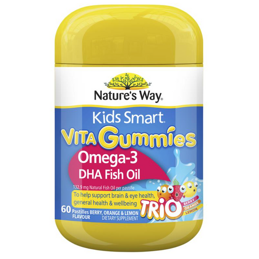 Nature'sWay佳思敏omega3＋魚油軟糖60粒