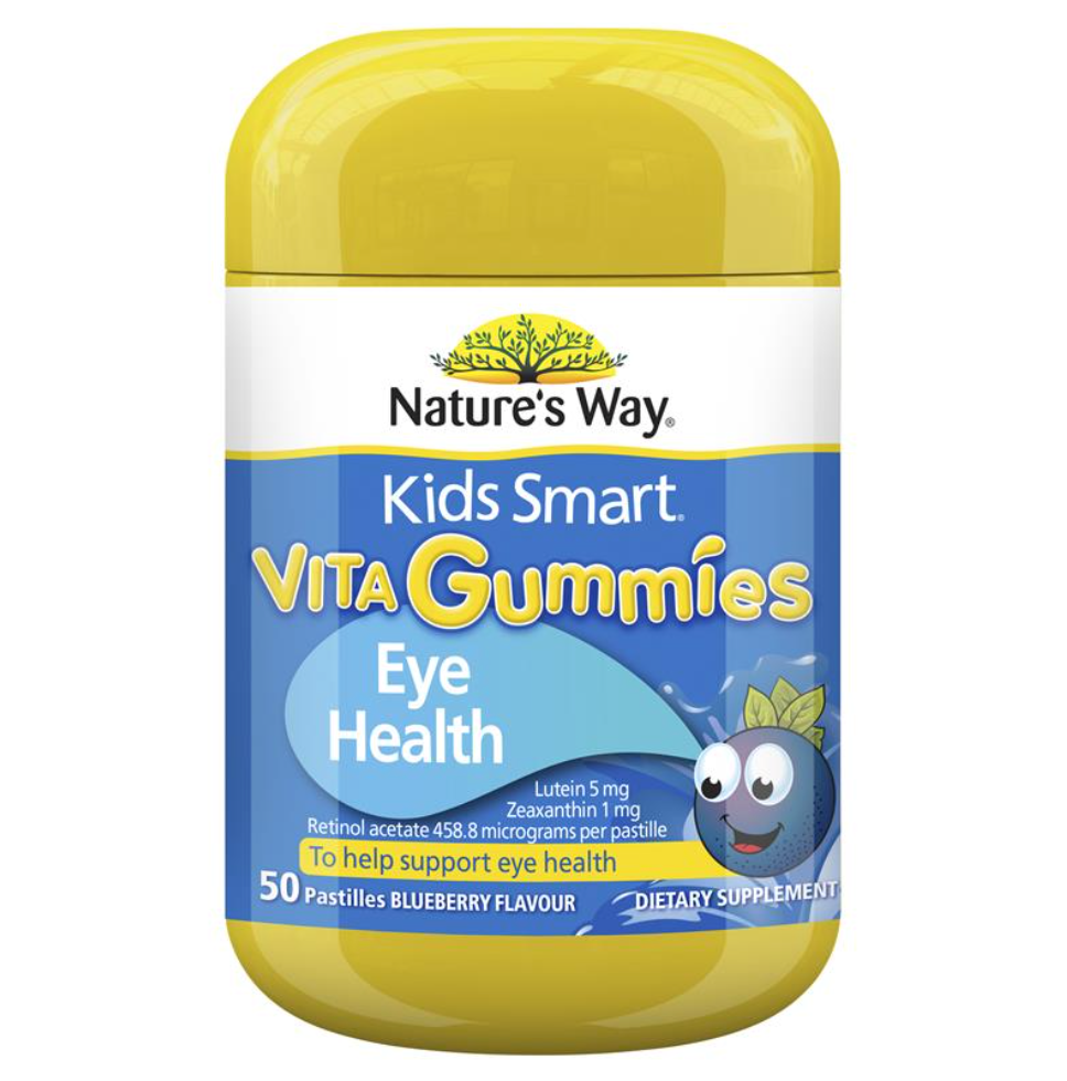 Nature'sWay佳思敏兒童防藍光藍莓護眼軟糖50粒