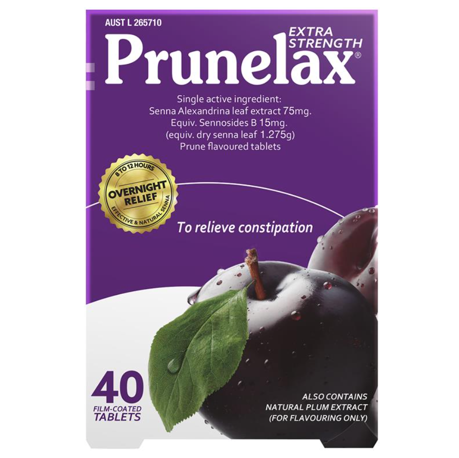 Prunelax 西梅便秘缓解片40片
