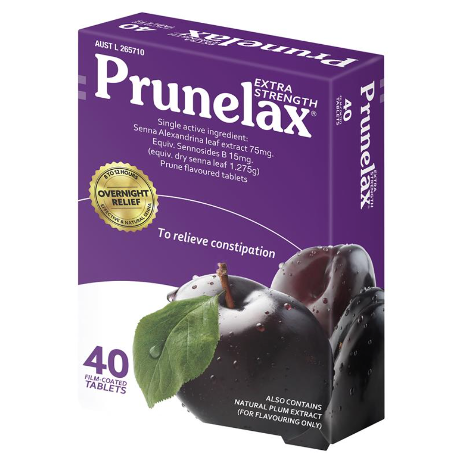Prunelax 西梅便秘缓解片40片