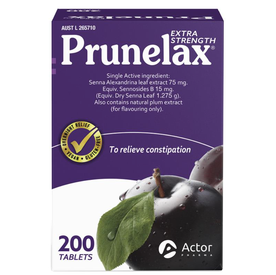 Prunelax 西梅便秘缓解片200片