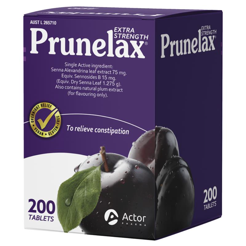 Prunelax 西梅便秘缓解片200片