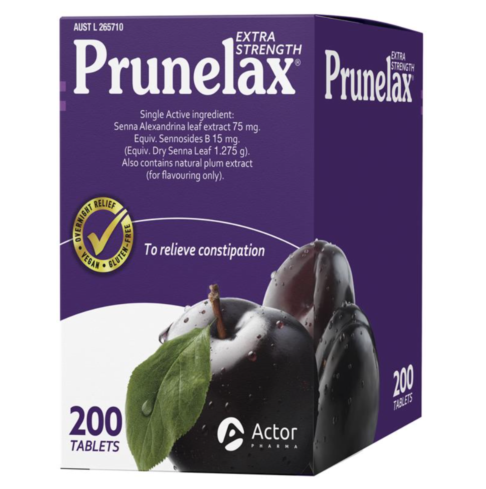 Prunelax 西梅便秘缓解片200片