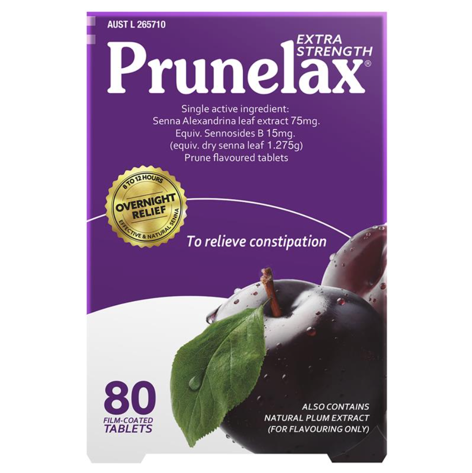Prunelax 西梅便秘缓解片80片