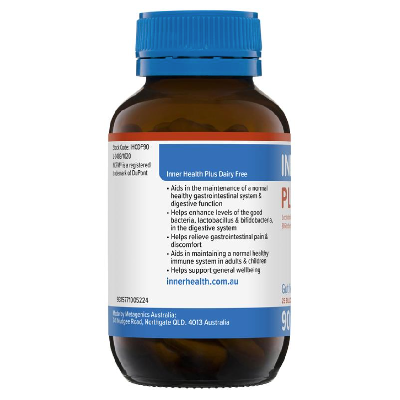 Ethical Nutrients Inner Health Plus Dairy Free 90 Capsules益生菌 不含奶制品 90粒胶囊