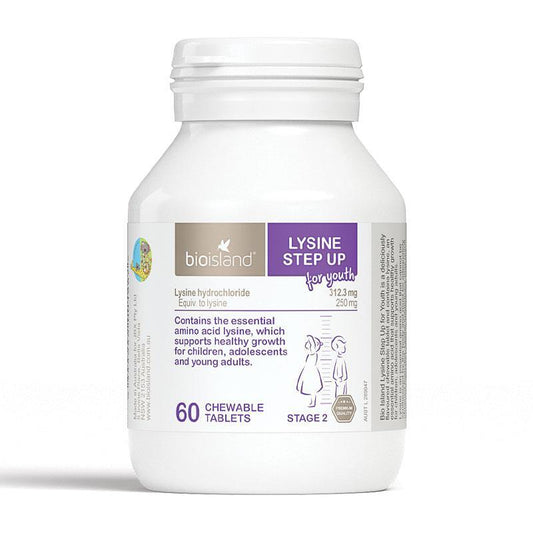 BioIsland 青少年黃金助長素2階段60粒