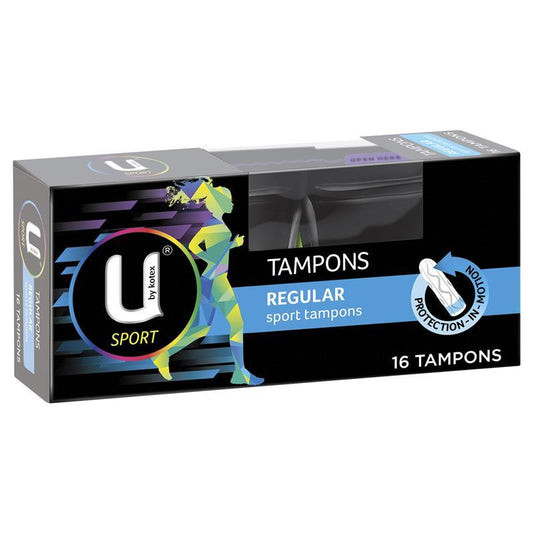 U By Kotex 運動衛生棉條(一般流量型)16包