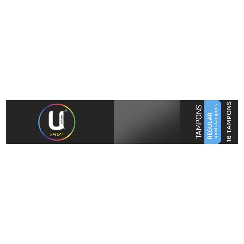 U By Kotex 運動衛生棉條(一般流量型)16包
